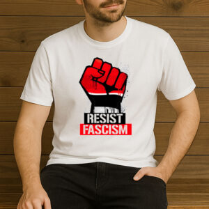 Resist-Fascism-Classic-T-Shirt-–-Political-Activist-Protest-Tee