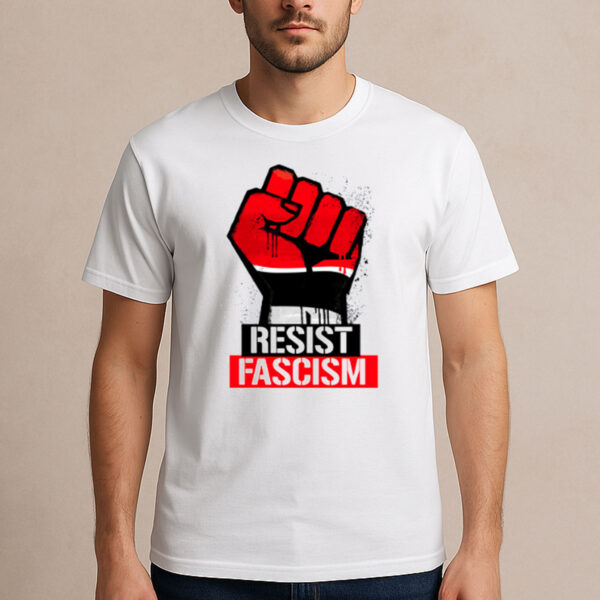 Resist-Fascism-Classic-T-Shirt-–-Political-Activist-Protest-Tee-US