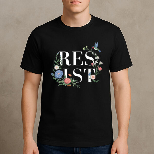 Resist-Floral-Anti-Trump-Political-Protest-Activist-Tees