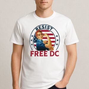 Resist-Free-DC-T-Shirt-–-Rosie-the-Riveter-DC-Statehood-Activist-Tees