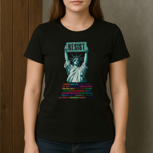 Resist-Liberty-Statue-Protest-Rights-Equality-T-Shirt-US