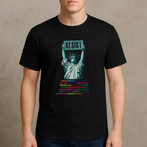 Resist-Liberty-Statue-Protest-Rights-Equality-T-Shirts