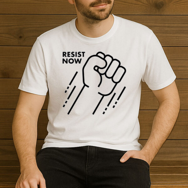 Resist-Now-T-Shirt-–-Minimalist-Political-Activist-Graphic-Tee