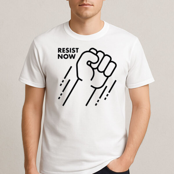 Resist-Now-T-Shirt-–-Minimalist-Political-Activist-Graphic-Tees