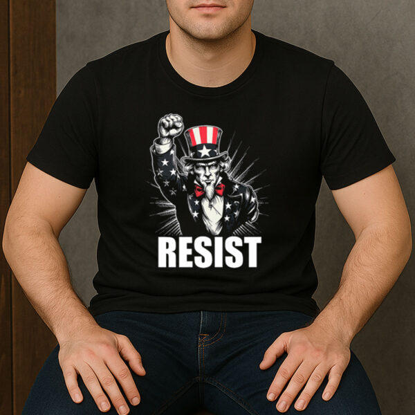 Resist-Patriotic-Uncle-Sam-T-Shirt-–-Bold-Political-Protest-Tee