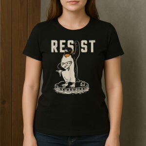 Resist-Penguin-Activism-Shirt-–-Funny-Protest-T-Shirt-US