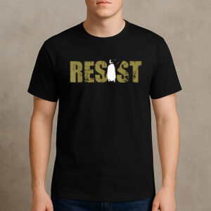 Resist-Penguin-Activism-T-Shirt-–-Bold-Protest-Graphic-US