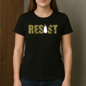 Resist-Penguin-Activism-T-Shirt-–-Bold-Protest-Graphics