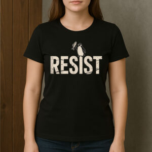 Resist-Penguin-T-Shirt-–-Funny-Protest-Against-Tariffs-Graphic-Tees