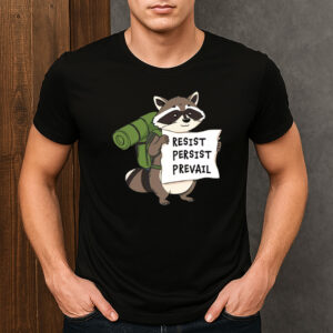 Resist-Raccoon-Shirt-–-Cute-Activist-Hiking-Graphic-Tee