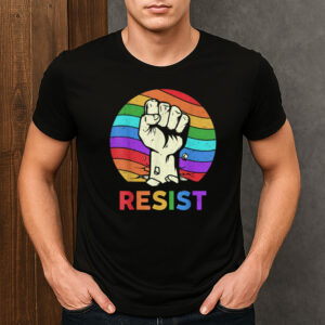 Resist-Rainbow-LGBT-Pride-T-Shirt-–-Equality-Activist-Graphic-Tee-USA