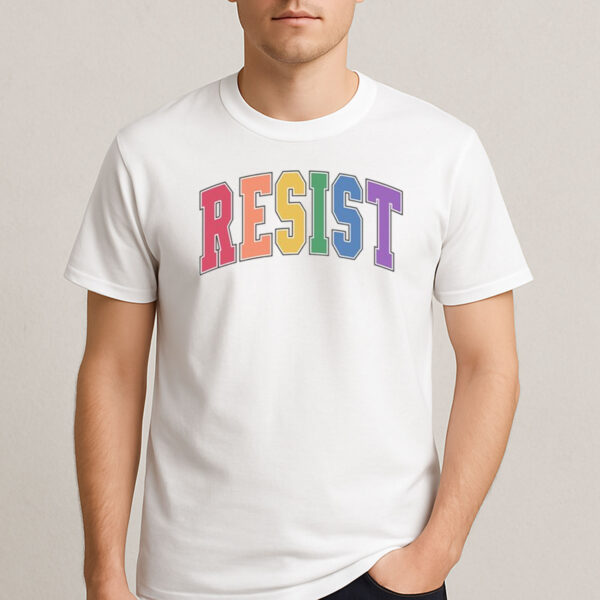 Resist-Rainbow-Pride-Statement-T-Shirts