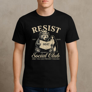 Resist-Social-Club-Bear-Penguin-Anti-Fascism-Shirt-US