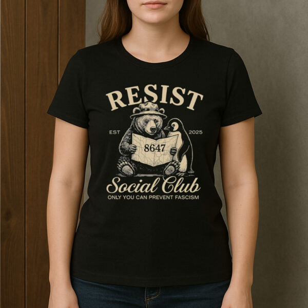 Resist-Social-Club-Bear-Penguin-Anti-Fascism-Shirts