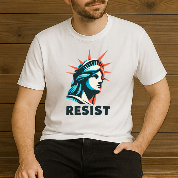 Resist-Statue-of-Liberty-Shirt-–-Freedom-&-Justice-Tee