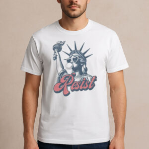 Resist-Statue-of-Liberty-Shirt-–-Retro-Activist-Graphic-Tee-US