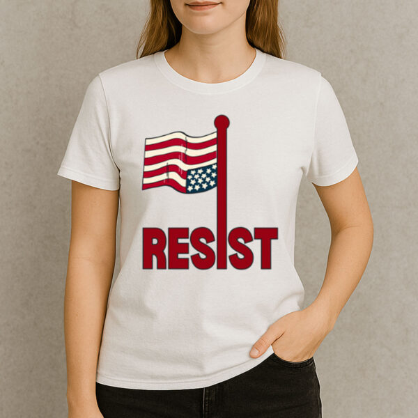 Resist-Upside-Down-Flag-T-Shirt-–-Distress-Signal-Political-Protest-Tee