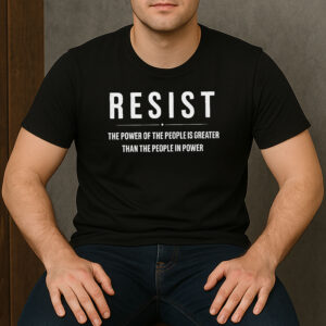 Resist-–-Power-of-the-People-Political-Activism-T-Shirt-USA