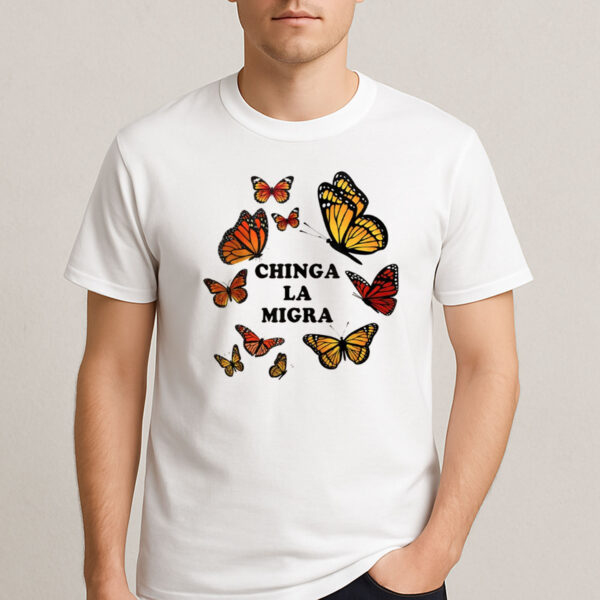 Retro-Chinga-La-Migra-T-Shirt-–-Monarch-Butterfly-Activist-Tee-USA