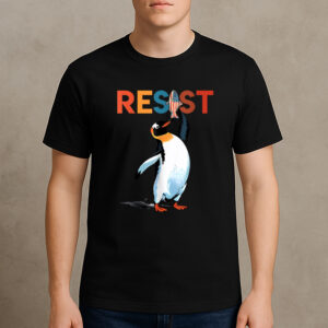 Retro-Resist-Penguin-–-American-Flag-Fish-Activist-Tee-US