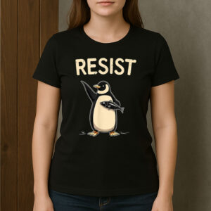Sarcastic-Penguins-Resist-Tariffs-T-Shirt-–-Funny-Political-Graphic-Tees