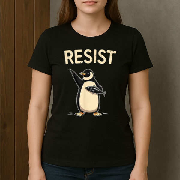 Sarcastic-Penguins-Resist-Tariffs-T-Shirt-–-Funny-Political-Graphic-Tees