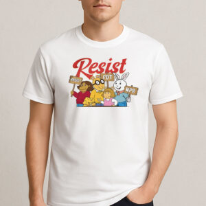 Save-PBS-Resist-Cartoon-Characters-Activism-T-Shirts