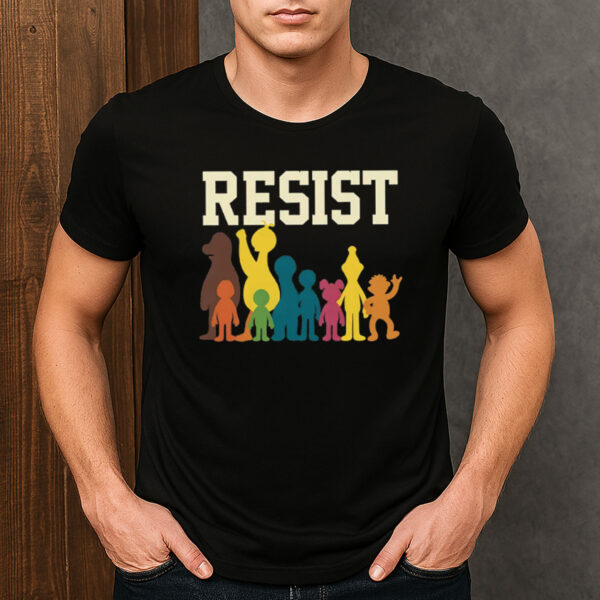 Save-PBS-Resist-Shirt-–-Colorful-Protest-Graphic-Tee