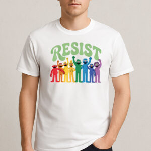 Save-PBS-Resist-Shirt-–-Rainbow-Sesame-Street-Protest-Tee-US