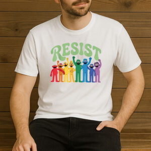 Save-PBS-Resist-Shirt-–-Rainbow-Sesame-Street-Protest-Tee-USA