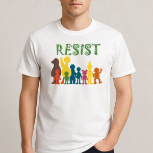 Save-PBS-–-Resist-Rainbow-Character-Graphic-Protest-Tees