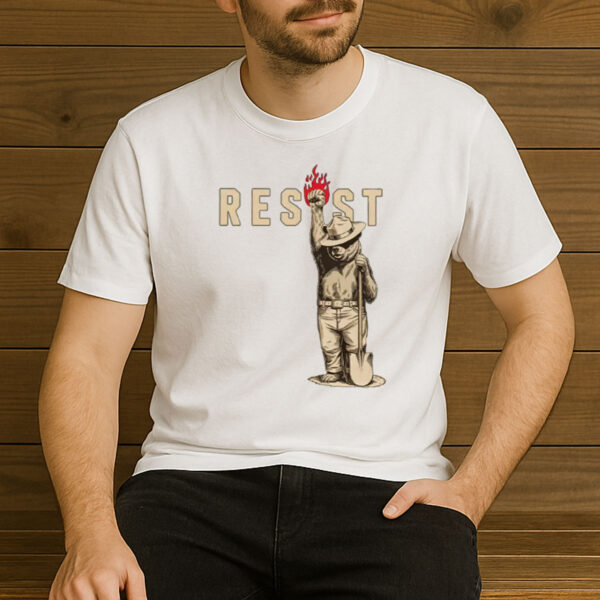 Smokey-Bear-Resist-Shirt-–-Environmental-Protest-Tee-USA