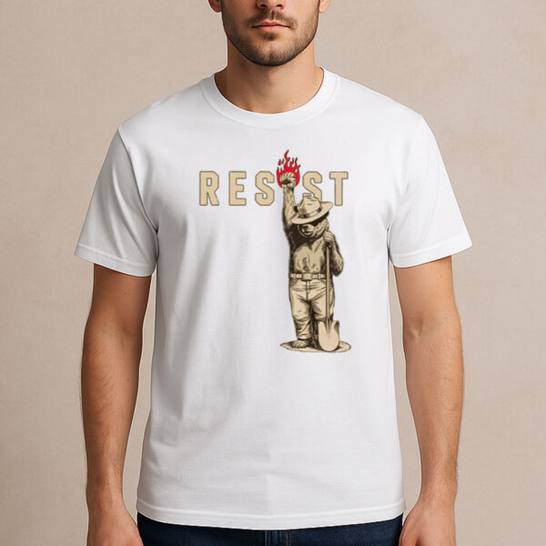 Smokey-Bear-Resist-Shirt-–-Environmental-Protest-Tees