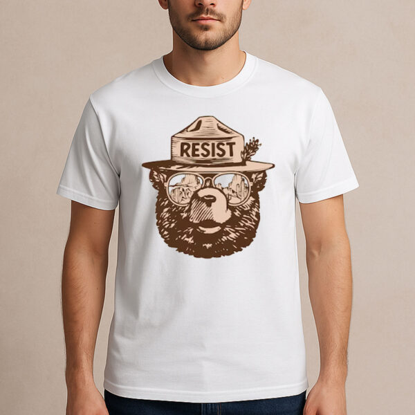 Smokey-Bear-Resist-Shirt-–-Retro-Wilderness-Activist-Tee-US