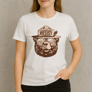 Smokey-Bear-Resist-Shirt-–-Retro-Wilderness-Activist-Tee-USA