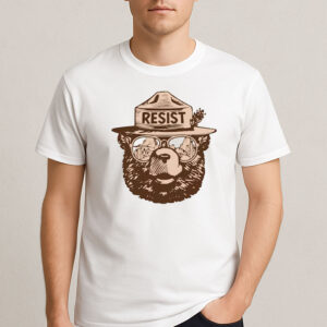 Smokey-Bear-Resist-Shirt-–-Retro-Wilderness-Activist-Tees
