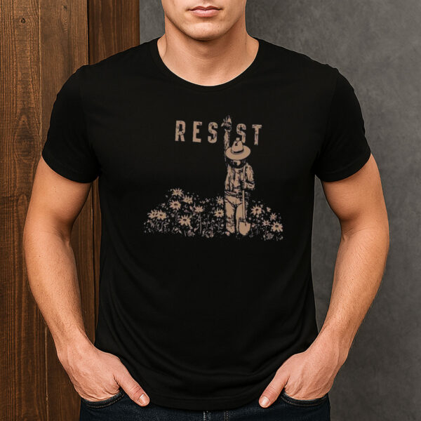Smokey-Bear-Resist-Wildflower-Conservation-Activist-Shirt