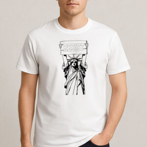 Statue-of-Liberty-Resist-Protest-T-Shirt-–-Stand-for-Freedom-&-Justice-US