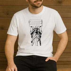 Statue-of-Liberty-Resist-Protest-T-Shirt-–-Stand-for-Freedom-&-Justice-USA