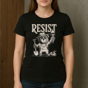 Vintage-Smokey-The-Bear-Resist-Activism-Protest-T-Shirt-US
