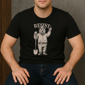 Vintage-Smokey-The-Bear-Resist-Graphic-Men’s-T-Shirt-USA