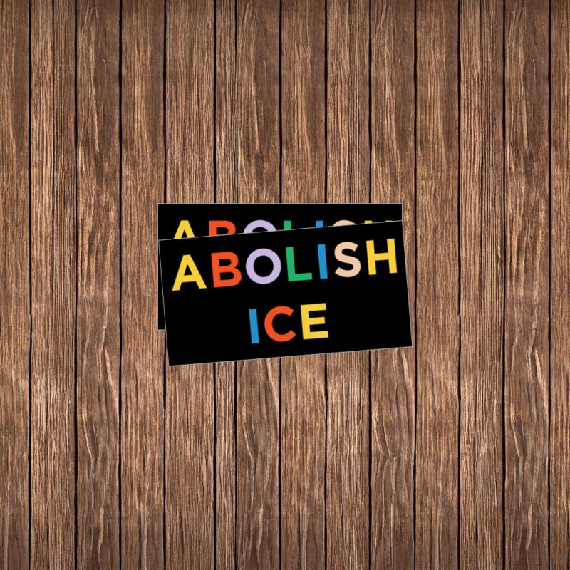 Abolish ICE Bumper Sticker