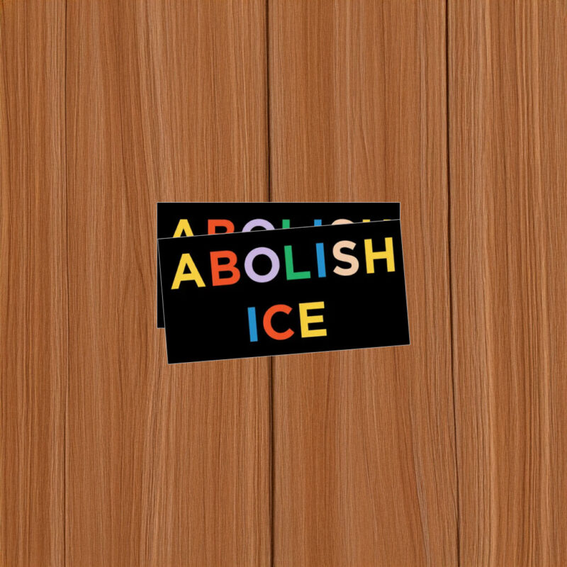 Abolish ICE Bumper Sticker
