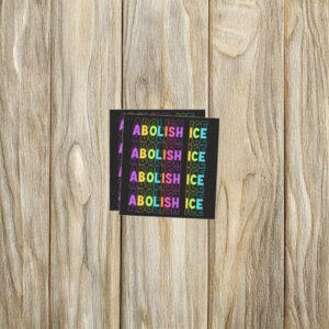 Abolish ICE Car Magnet