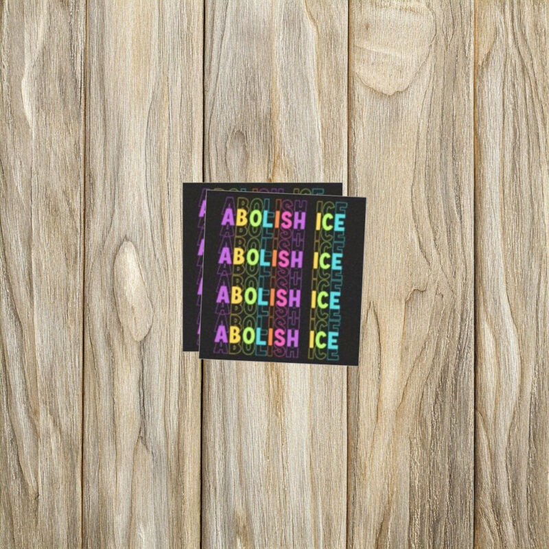 Abolish ICE Car Magnet