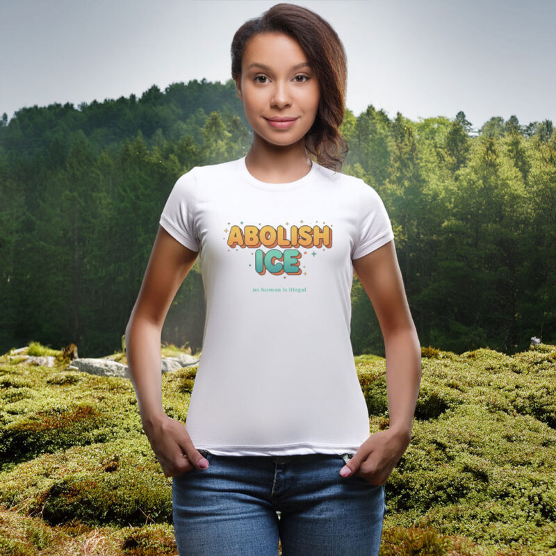 Abolish ICE – Immigrant Rights Protest T-Shirt