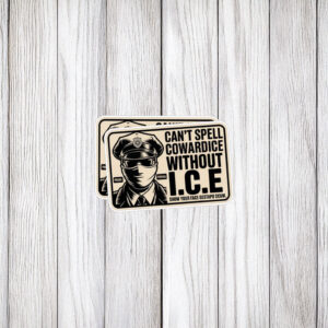 Anti-Trump Abolish ICE Sticker