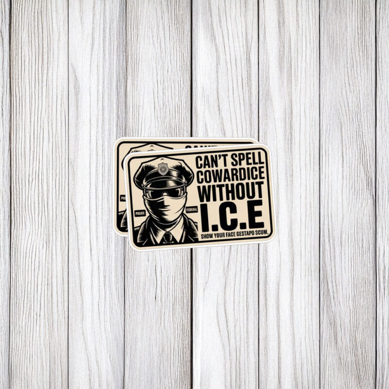 Anti-Trump Abolish ICE Sticker