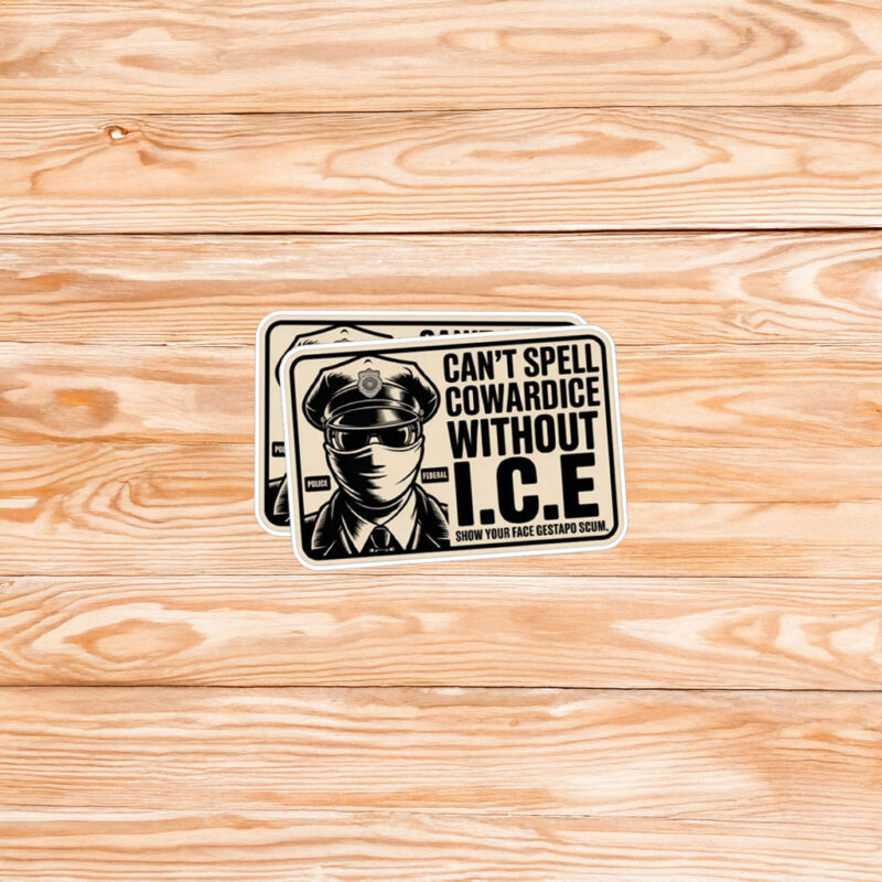 Anti-Trump Abolish ICE Sticker