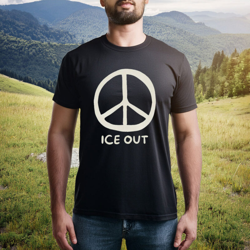 Ice Out Peace Symbol T-Shirt